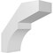 Ekena Millwork 5-in. W x 12-in. D x 12-in. H Monterey Architectural Grade PVC Knee Brace BRCP05X12X12MON - alternate 1